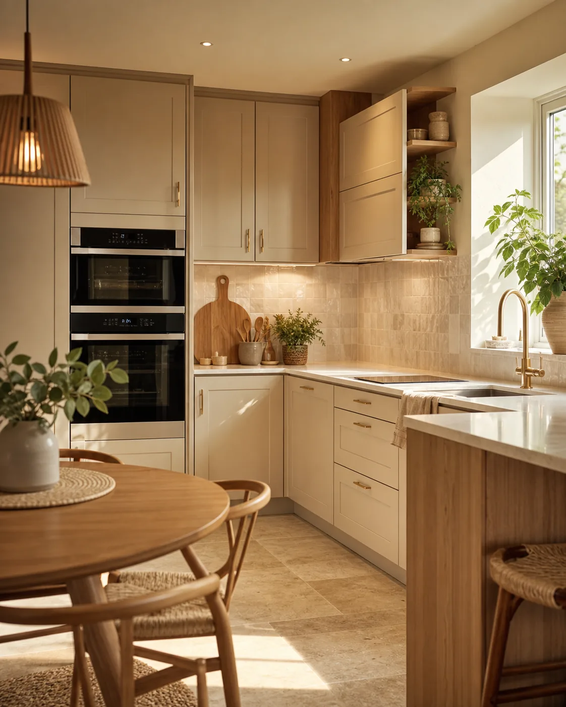 Cuisine familiale chaleureuse